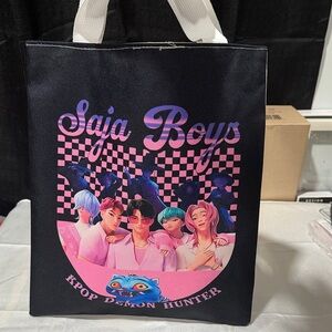 KPOP demon hunter tote bag